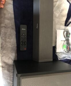 Smalody TV Speakers, Home Theater Speaker Wireless Audio Sound bar TV Speaker + Bass Subwoofer, Bluetooth Enabled/Optical/AUX/COAXIAL Inputs/Remote Control 43 71d92T9D5IL