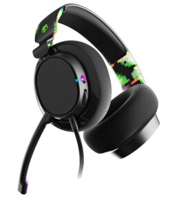 Skullcandy SLYR Pro Multi-Platform Over-Ear Wired Gaming Headset, Enhanced Sound Perception, AI Microphone, Works with Xbox Playstation and PC - Green Green Digi-Hype 19 71d9JhbygAL