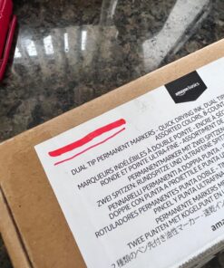 Amazon Basics Dual Tip Permanent Markers, Bullet Tip and Ultra Fine Tip, 8-Pack, Assorted 51 71d9Us0 cLL