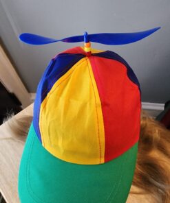 Forum Novelties unisex adult Classic Propeller Hat Costume Headwear, Multi, One Size US 37 71d9ms8aqHL