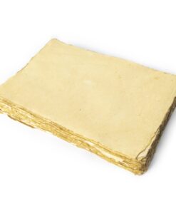 Blank Vintage Handmade Deckled Edge Paper | 75 Sheets of Recycled Cotton Papers, Perfect Sheet for Any Medium, Blank Watercolor Paper Cards, 150 GSM Thick & Acid-Free Antique Paper 8.25" x 5.8" - A5