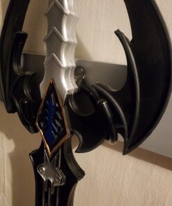 YYST MINI Adjustable Sword , Wall Hook Display Hanger Wall Mount for Sword ,Dagger ,Axe,KeyBlade, etc-4/PK- No Sword-Vertical Display 49 71dAIpLjS5L