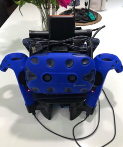 AMVR VR Stand,VR Headset Display Holder for HTC Vive Headset or HTC Vive Pro Headset and Controllers Black 55 71dAKCVwOnL