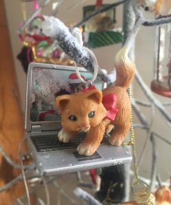 Hallmark Keepsake 2016 Mischievous Kittens Computer Mouse Ornament 15 71dAPCZt5YL