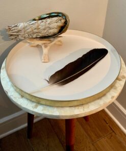 New Age Smudges & Herbs® 5 - 6 inches Premium Natural Abalone Shell &Wooden Stand~ Smudging, Cleansing Home, Meditation, Incense Holder, Home Décor, 100% Natural & Sustainable. 42 71dAPZZkAlL 2