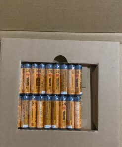 Amazon Basics 20-Pack AAA Alkaline High-Performance Batteries, 1.5 Volt, 10-Year Shelf Life 20 Count (Pack of 1) 34 71dARYJ38iL