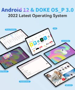 Blackview Android 12 Tablet, 10.1 inch Tablets Tab 7 WiFi 5GB RAM 64GB ROM with 1TB Expand, 6580mAh Battery Tablet PC IPS HD+ Display, Google GMS 5MP Wi-Fi Tablet ,Twilight Blue 5GB+64GB Blue 19 71dAu9w8fnL