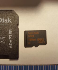 SanDisk Ultra 128GB microSDXC UHS-I Card with Adapter, Black, Standard Packaging (SDSQUNC-128G-GN6MA) 33 71dAyENeJHL