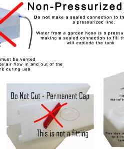 Class A Customs | T-4600 | One (1) RV Fresh Water 46 Gallon Tank, Grey Water 10 71dBVm0aHBL