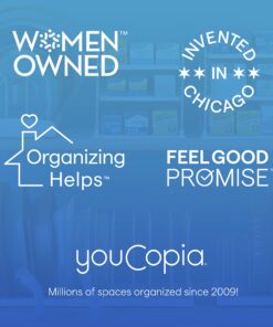 YouCopia StoreMore Adjustable Bakeware Rack, Cookie Sheet Baking Pan and Tray Organizer for Kitchen Cabinet and Pantry Storage, Standard, White 21 71dBiQalxqL