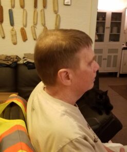 CombPal Scissor Clipper Over Comb Hair Cutting Tool - Barber Hair cutting kit - DIY Home Hair cutting Guide Comb Set (Classic Set, Yellow) 1 Count (Pack of 1) 38 71dCIzAHGL