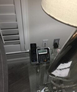 Panasonic Bluetooth Cordless Phone KX-TG7875S Link2Cell with Enhanced Noise Reduction & Digital Answering Machine - 5 Handsets (Black/Silver) Black/Silver 12 71dD3YgGBCL