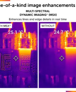 FLIR TG165-X Thermal Imaging Camera with Bullseye Laser: Commercial Grade Infrared Camera for Building Inspection, HVAC and Electrical 15 71dETdQi FL