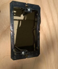 Arlington LV1-10 Low Voltage Mounting Bracket, 1-Gang, Black, 10-Pack 9 71dEqoHisIL