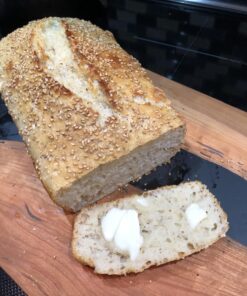 Amazon Basics Rectangular Baking Bread Loaf Pan, 9.5 x 5 Inch, Set of 2, Gray 34 71dFOrPuCL