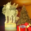 Unicorn Night Light for Kids 7 Colors Changing Unicorn 3D LED Light 3 Modes with Remote Control 3D Illusion Light for Kids Room Home Decor, Birthday Xmas Party Thanksgiving Halloween Unicorns Gifts Light Yellow 18 71dFl7RQhGL