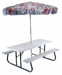 Lifetime 80215 Folding Picnic Table, 6 Feet, White Granite 14 71dFpiJJm4L