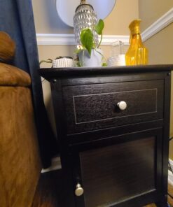 Winsome Eugene Accent Table, 18.9 inches, Espresso 62 71dFrW7rUYL
