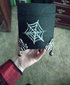 Tim Holtz Idea-ology Foundations Metal Box Feet, 4 Feet per pack, 1-1/2 x 2 Inches, Antique Nickel Finish, TH92821 , Silver 22 71dG vqrG1L