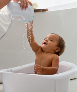 Frida Baby Control The Flow Polypropylene ABS Rinser|Bath Time Rinse Cup with Easy Grip Handle and Removable Rain Shower 24 71dGX4uptpL