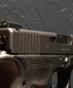 TRUGLO TFX PRO Handgun Sight | Compact Snag-Free Durable Shock-Resistant Glowing Tritium & Fiber-Optic Xtreme Night Sight for Handguns Glock High Set 46 71dHBhcYqfL 3