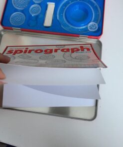 Spirograph Design Set Tin - Spiral Art Kit with Classic Gear Design Kit in a Collectors Tin for Kids Ages 8 and Up 1 Pack (Tin Set) 40 71dHbkjsolL