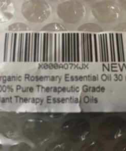 Plant Therapy Organic Rosemary Essential Oil 100% Pure, USDA Certified Organic, Undiluted, Natural Aromatherapy, Therapeutic Grade 30 mL (1 oz) 1 Fl Oz (Pack of 1) 15 71dHvMPuH7L