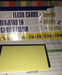 Blank Flash Card Dispenser Box Card Size 2'' x 3'' 1000 cards 27 71dIJqWXN2L