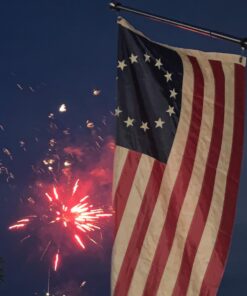 Betsy Ross Vintage Embroidered Flag - 3x5ft Premium Oxford Polyester - Founding Fathers Flags 40 71dIqqHhDsL