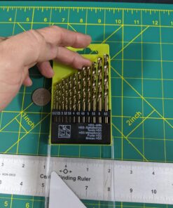 Hymnorq Metric M35 Cobalt Steel Extremely Heat Resistant Twist Drill Bits with Straight Shank Set of 13pcs to Cut Through Hard Metals Such as Stainless Steel and Cast Iron 13pcs(Plastic Case) 30 71dJAOTJTnL