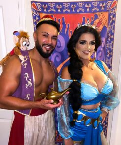 MagicPrincessWhitney Magic Carpet Towel Costume Halloween Tactical Towel Inspired by Aladdin Magic Princess Whitney 21 71dJECTPeWL