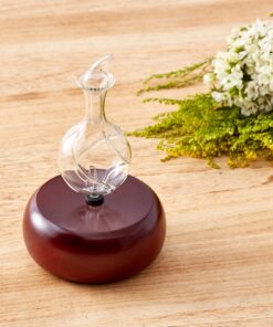 Radiance Nebulizing Diffuser for Essential Oil Aromatherapy - Dark Colored Wood Base Dark Brown Wood Base 27 71dJPcAfLwL