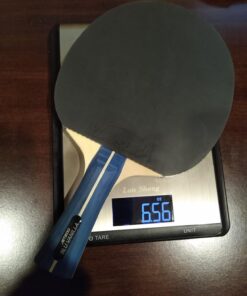 STIGA Titan Performance Ping Pong Paddle - 5-ply Ultra-Light Blade - 2mm Premium Sponge - Flared Handle for Premium Grip - Performance Table Tennis Racket for Advanced Play 22 71dKWxCcn5L