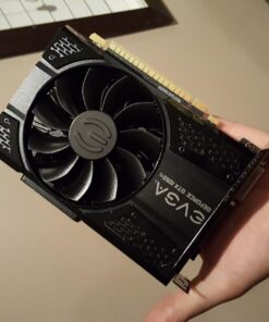 EVGA GeForce 04G-P4-6253-KR, GTX 1050 Ti SC GAMING, 4GB GDDR5, DX12 OSD Support (PXOC) Graphics Card SC (Single Fan) 54 71dKkUzem L