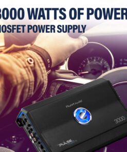 Planet Audio PL3000.1D Pulse Series Car Audio Amplifier – 3000 High Output, Monoblock, Class D, 1 Ohm Stable, Low Level Inputs, Low Pass Crossover, Mosfet Power Supply, Hook Up To Stereo and Subwoofer 3000 Watt Monoblock 21 71dLEjujDL