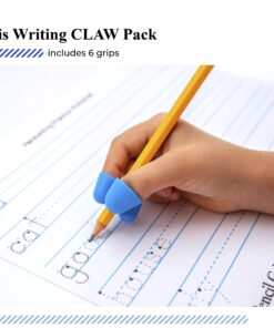 The Pencil Grip Writing CLAW for Pencils and Utensils, Medium Size, 6 Count Blue/Red (TPG-21206) 6 Count (Medium) 15 71dMl5Ps4AL