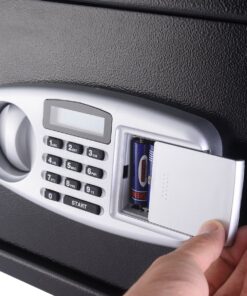 Giantex Digital Safe Box Depository Drop Deposit Front Load Cash Vault Lock Home Jewelry Black 14 71dMwU4xJ6L
