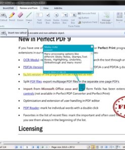 Alternative view of Perfect PDF 10 Premium - Powerful PDF Editing Software - 100% Compatible with Adobe Acrobat - Create, Edit, Convert, Protect, Add Comments, Insert Digital Signatures, OCR Recognition