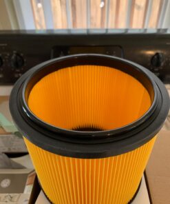 Vacmaster Standard Cartridge Filter & Retainer for Use With 5 to 16 Gallon Wet/Dry Vacs Standard Filter 20 71dNgDisvL