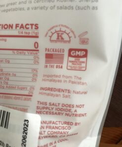 Sherpa Pink Himalayan Salt - 2 lb. Bag Coarse Grain - For Grinders and Salt Mills 2 Pound (Pack of 1) 35 71dO6bGjmL