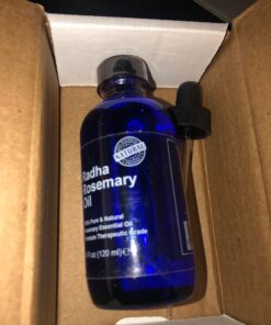 Radha Beauty - Huge 4 oz. Rosemary Essential Oil - 100% Pure Therapeutic Grade, Steam Distilled for Aromatherapy, Relaxation, Scalp, Healthy Hair Growth, Anti-Aging, Dry Skin 4 Fl Oz (Pack of 1) 32 71dOUypGhYL