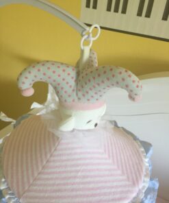 26inch White Baby Crib Mobile Music Box Bed Bell Toy Holder Arm Bracket Nut Screw Music Box Holder Set Parts for Baby Bed Perambulator (Without Dolls) 23 71dOgbIdrRL