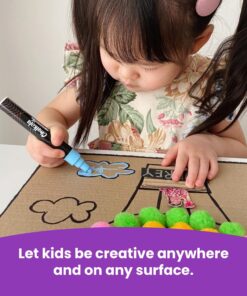 Fine Tip Chalkboard Chalk Markers (8 Pack 3mm) Classic Earth Color Ink - Erasable Dry Erase Marker Pens for Blackboards, Bistro, Window | 3mm Reversible Bullet & Chisel Point 3mm Fine Tip - Earth / Classic 21 71dOl1igp4L