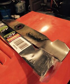 MaxPower 561713B 2-Blade Set for 42" Cut Poulan/Husqvarna/Craftsman Replaces 138498, 138971, 138971X431, 532138971, 53-21278-43, 53-21384-98, Black 24 71dPUagRAmL