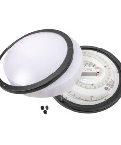 LB72120 LED Flush Mount Ceiling Light, 12 inch, 15W (150W Equivalent) Dimmable 1200lm, 3000K Warm White, Oil Rubbed Bronze Round Lighting Fixture for Kitchen, Hallway, Bathroom, Stairwell 26 71dQ070yLL