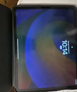 ZUGU Case for 2021/2022 iPad Pro 12.9 inch 5th / 6th Gen - Slim Protective Case - Apple Pencil Charging - Magnetic Stand & Sleep/Wake Cover (Fits Model #’s A2378, A2379, A2461, A2462) - Stealth Black 96 71dQ14p5IL