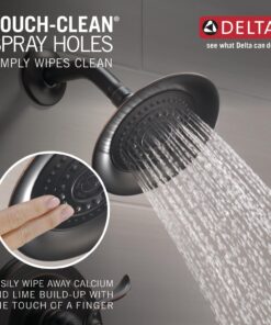 Delta Faucet Windemere 14-Series Shower Faucet Set, Shower Handle, Oil Rubbed Bronze Shower Faucet, Delta Shower Trim Kit, Oil Rubbed Bronze BT14296-OB (Valve Not Included) Without Rough 23 71dQhjnuliL