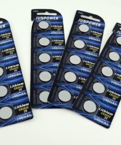 JUNPOWER CR2032 3V Lithium Battery (20pcs) 5 Count (Pack of 4) 29 71dRQ0ocU0L