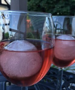 Alternative view of Chillz Ice Ball Maker Molds for Whiskey - Black 2pk - Create 4 x 1.78" Slow Melting Spheres for Elevated Drink Enjoyment Various