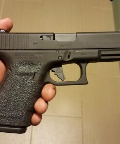 TALON Grips for Glock 19, 23, 25, 32, 38 Gen 4 No Backstrap Rubber-Black 34 71dSjvX rPL